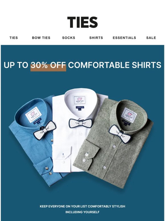 Holiday Style Awaits: Exclusive Deals on Men's Shirts!