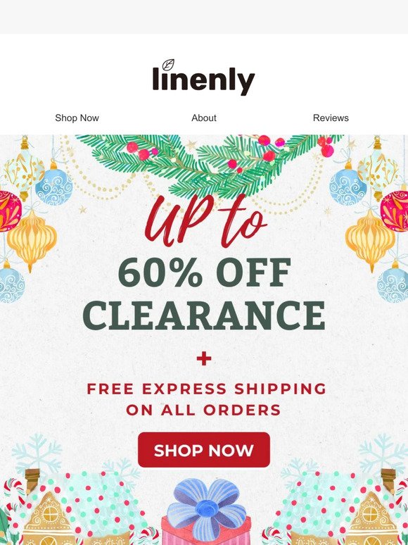 🎁 Flash Sale: Up to 60% off Clearance