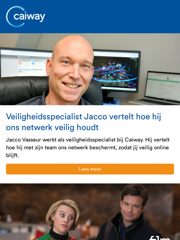 Vier samen met Caiway de feestdagen