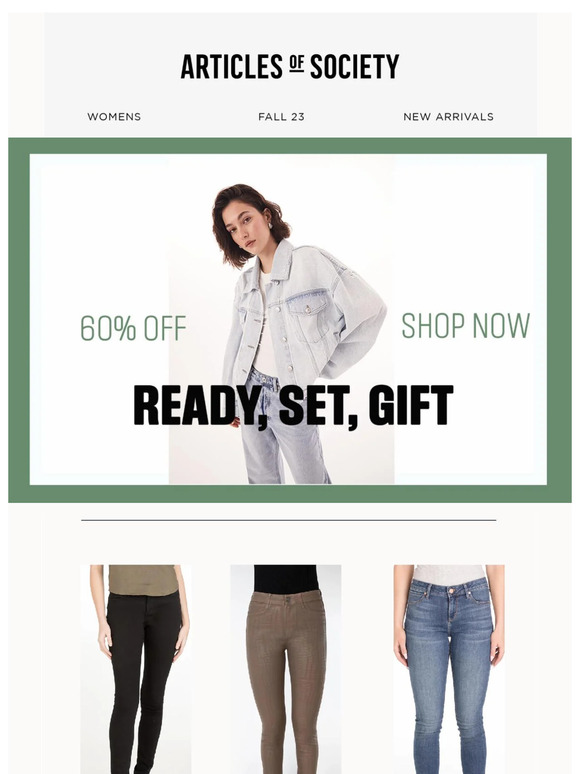 Run! Holiday Savings: 60% Off Selected Styles Inside!