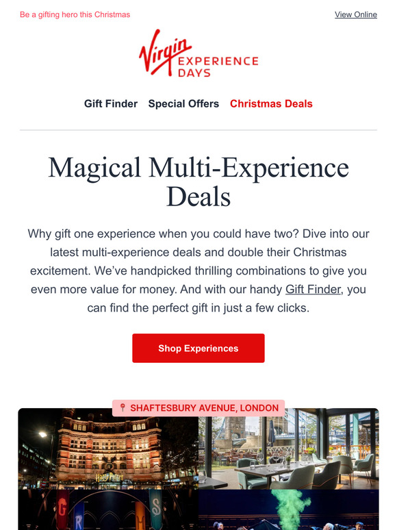 Magical Multi-Experience Deals ✨