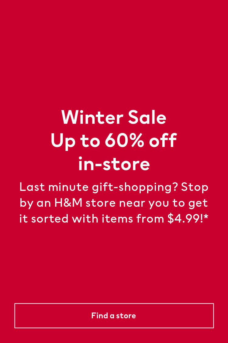 H and 2024 m winter sale