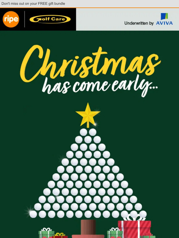 Fancy 12 FREE balls to top up your bag this Christmas?
