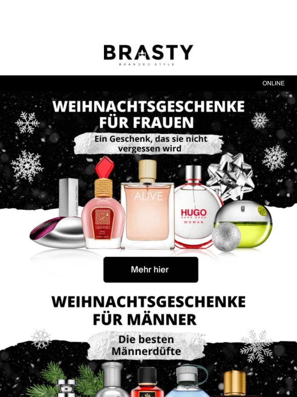 🎅 Einzigartiges Weihnachtsangebot ✨ Verschönern Sie Weihnachten mit Luxusdüften