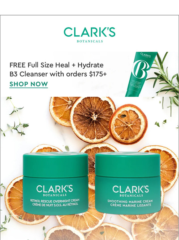 Clark's Botanicals Open for a 50 Gift Milled