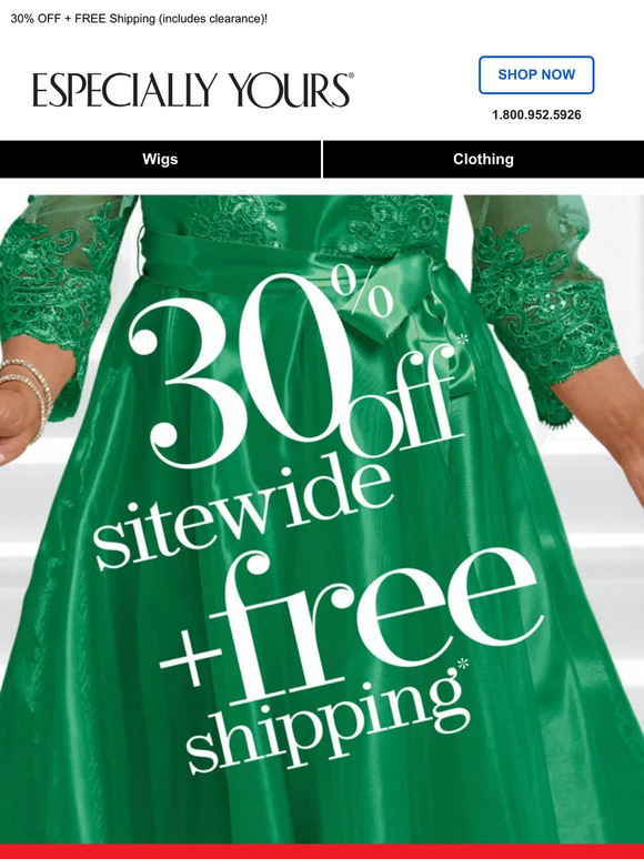 Especially Yours DOUBLE Savings Inside Milled