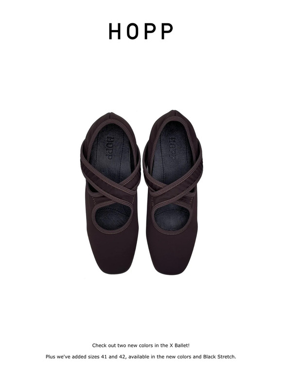 X BALLET | New colors and larger sizes!