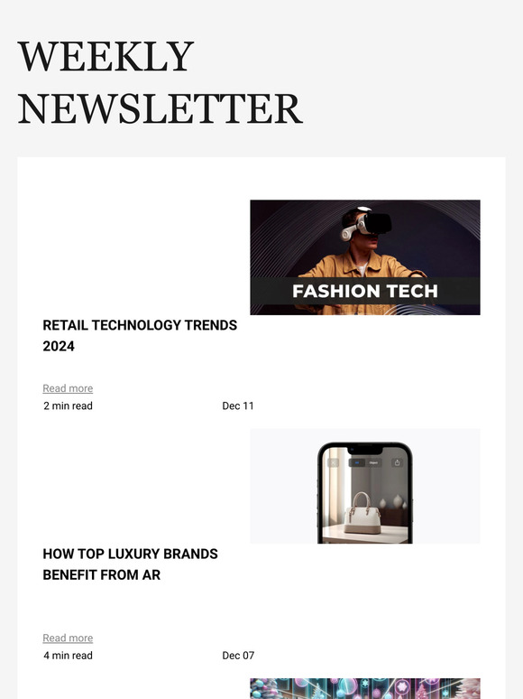 Retail technology trends 2024