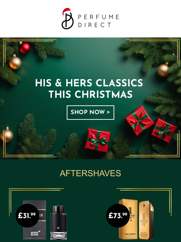 Timeless scents for a memorable Christmas 🎁