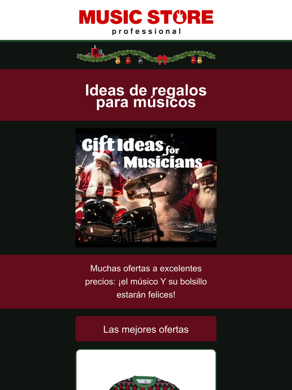 Ideas de regalos para músicos!