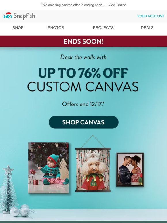 Snapfish 🦌 Time to load up the sleigh with savings! Milled