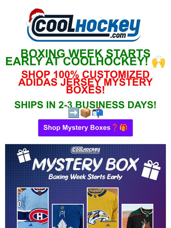 BOXING WEEK STARTS EARLY! 🎁❓ Shop 100% Customized Mystery Boxes⁉️