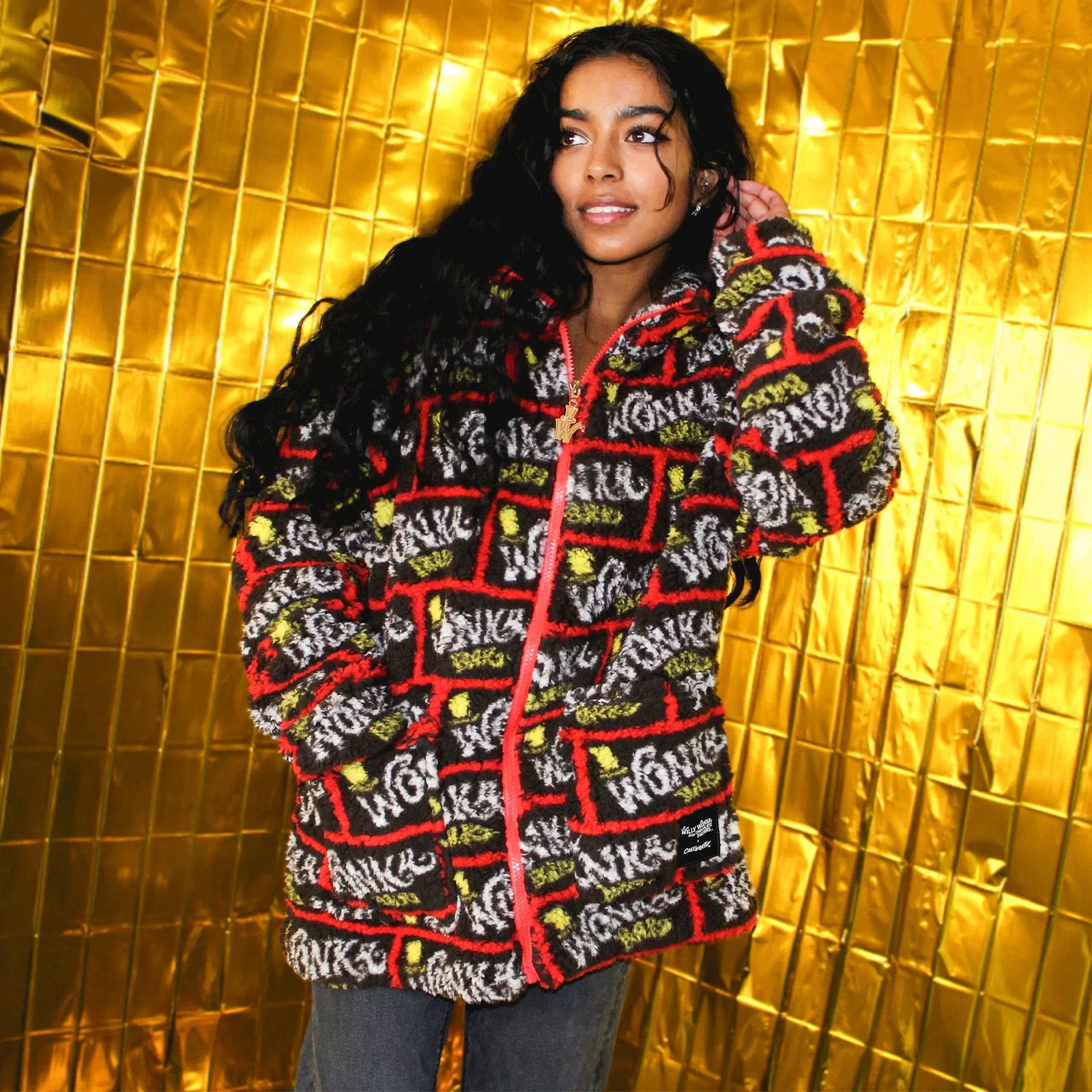 Image of Wonka Bar Teddy Jacket