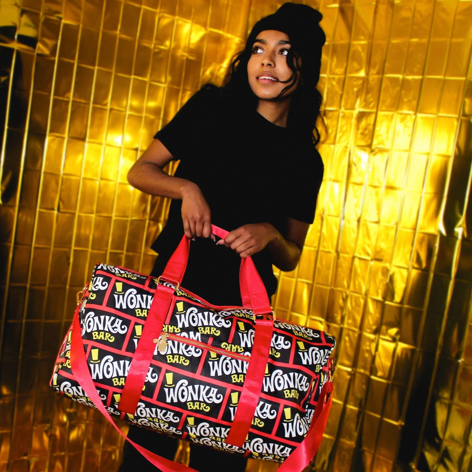 Image of Wonka Bar Duffle Bag