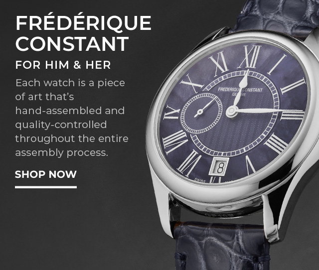 Frédérique Constant  | SHOP NOW