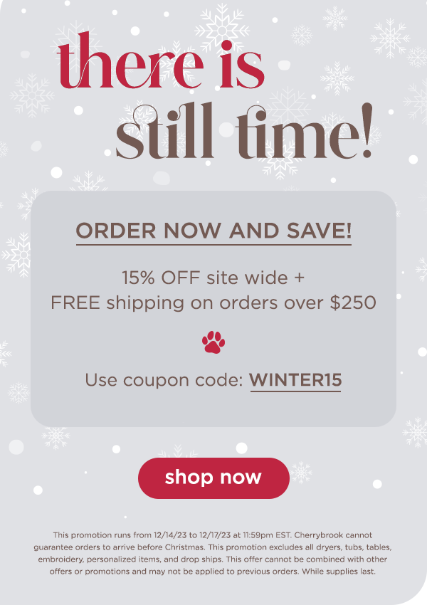 Cherrybrook ⏰Only 2 Days Left To Save⏰ Milled