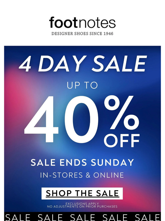 2 Days Left! Flash Sale Up To 40% Off!