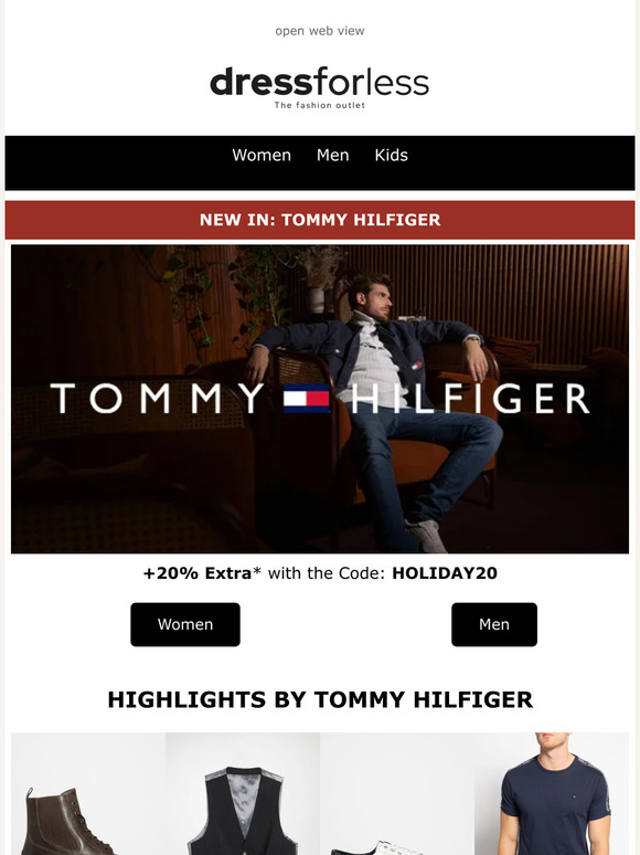 NEW IN: Tommy Hilfiger & Calvin Klein with 20% EXTRA