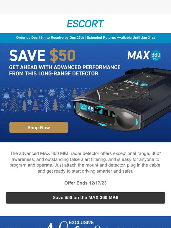 Enhance Your Drive and Save $50 on the MAX 360 MKII