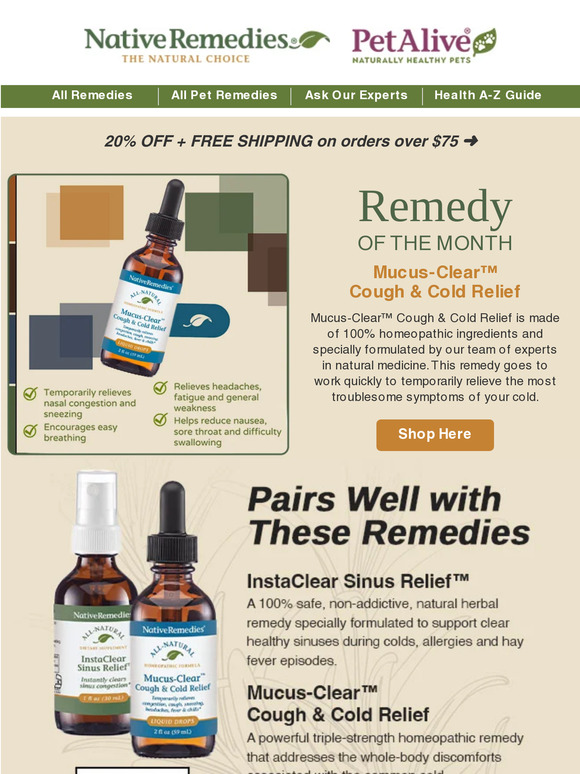Native Remedies Our Remedy Of The Month Inside! Milled