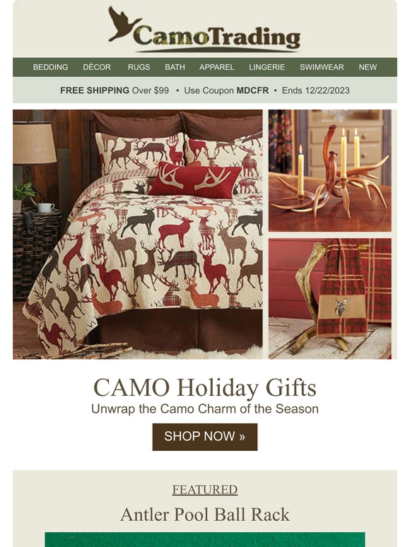 Last-Chance Gifts for the CAMO LOVER