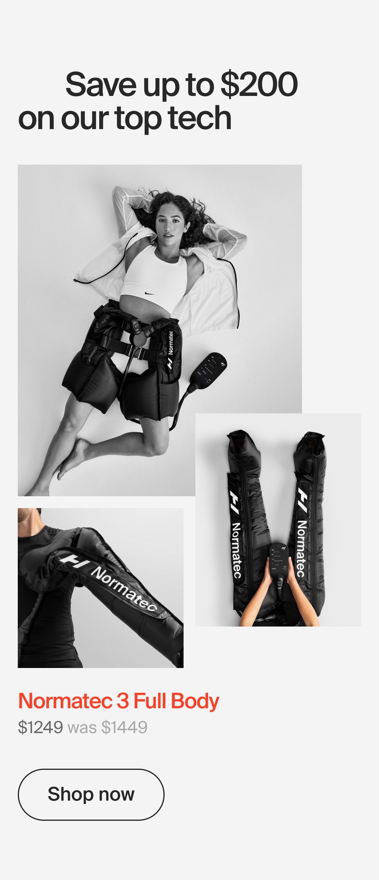 Shop Normatec 3 Full Body