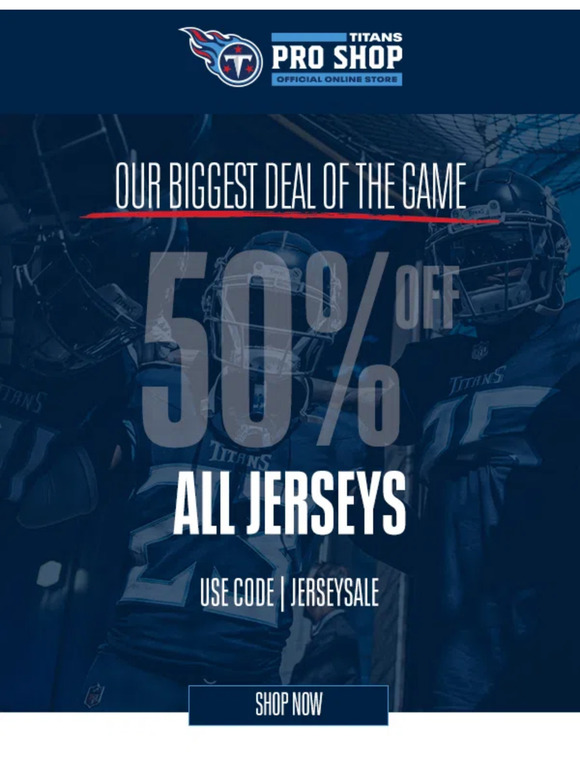 Who Doesn't Love 50% Off Jerseys? 😍