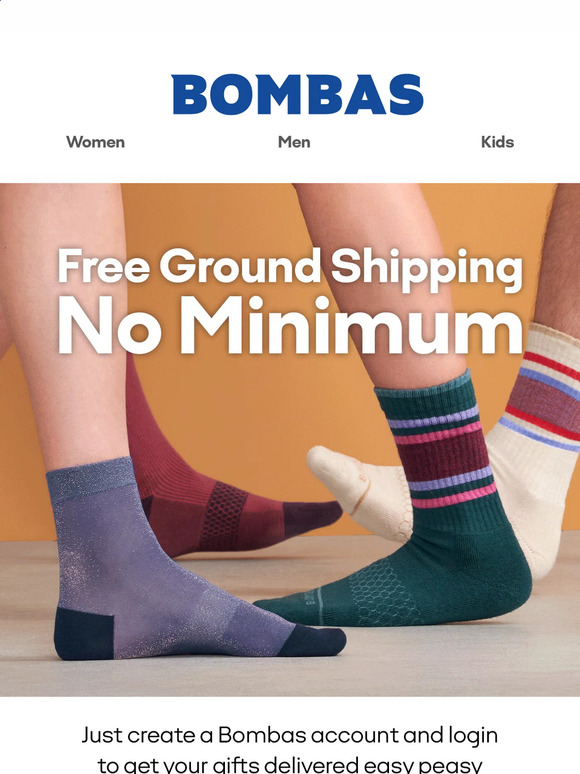 Bombas Email Newsletters Shop Sales, Discounts, and Coupon Codes