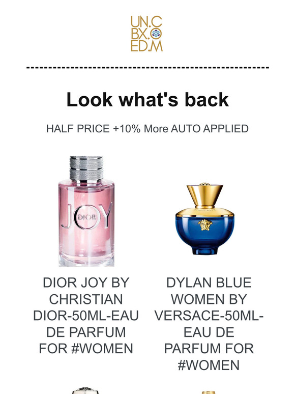 Year End Clearance sale - Sunday Haul! Xtra - Half Price Perfume Store.