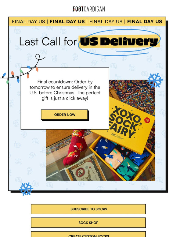 Time's Almost Up to Order the Perfect Gift!
