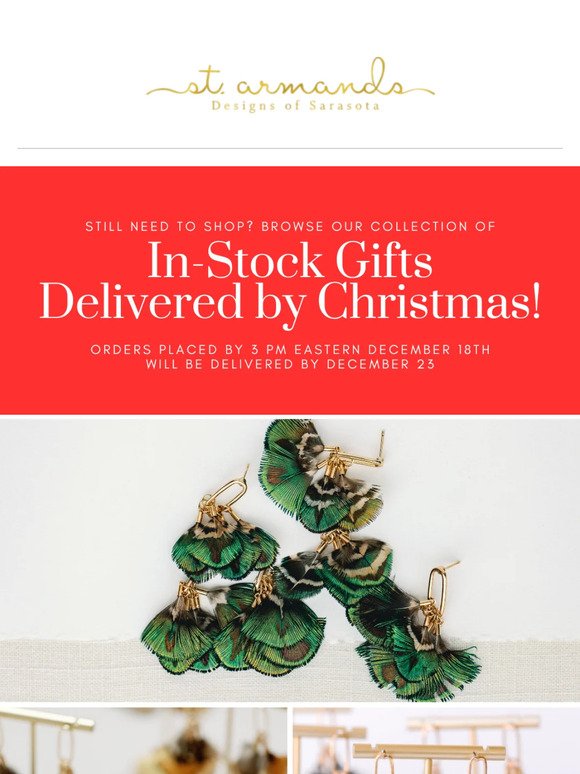 Order Today for Christmas Delivery!