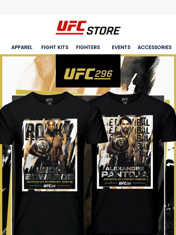 UFC 296 Champions T-Shirts Are Here!