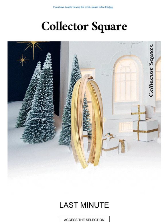 Last minute gifts  : Louis Vuitton, Cartier, Dior ...