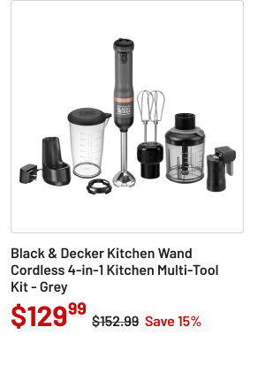 Black & Decker kitchen wand 4 in 1 multi tool