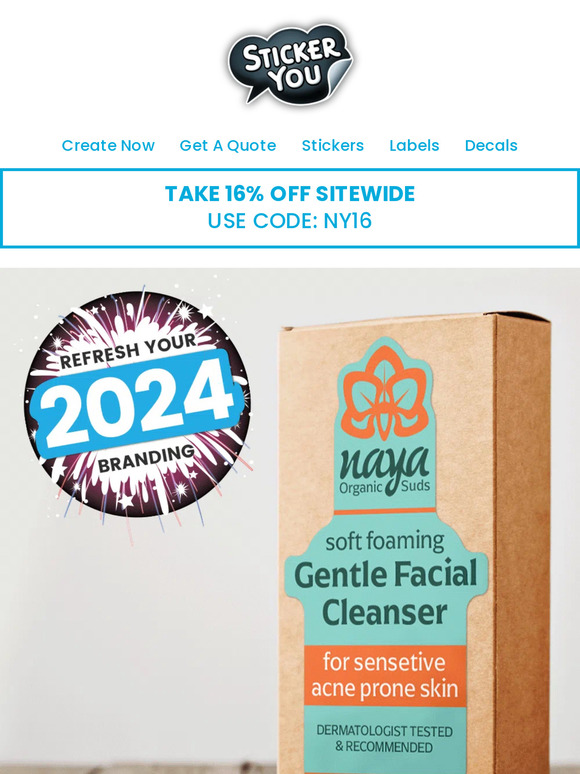 StickerYou Refresh Your 2024 Branding > Milled