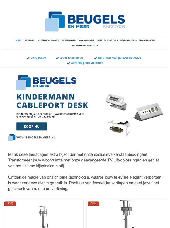 Prettige feestdagen van Beugelsenmeer!🎅