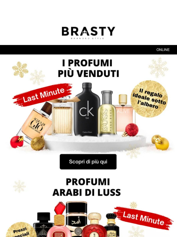 ⏰ Regali di Natale dell'ultimo minuto - La più vasta selezione di profumi e cosmetici