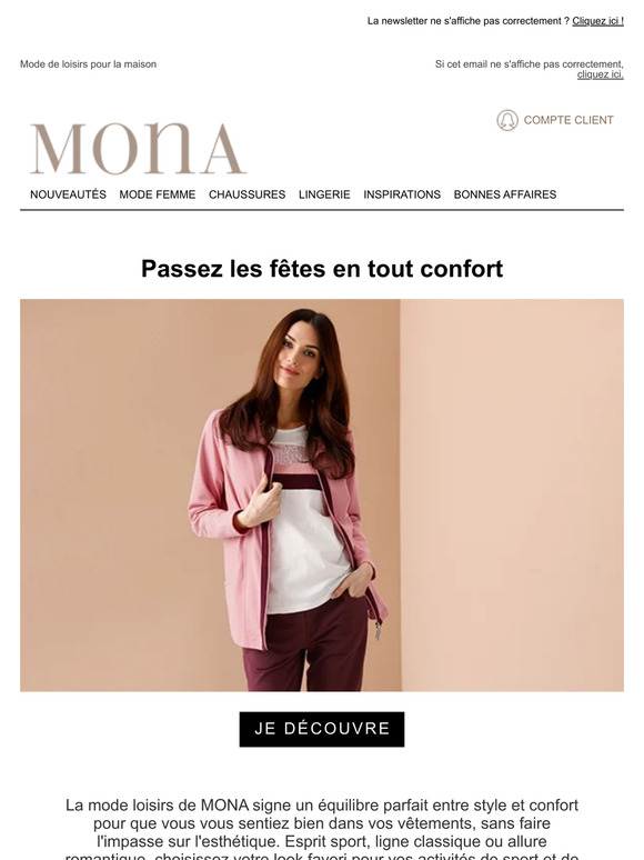 Mettez-vous à l'aise !