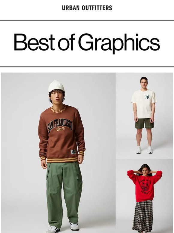 Urban Outfitters the gift of new graphics 🎁 Milled