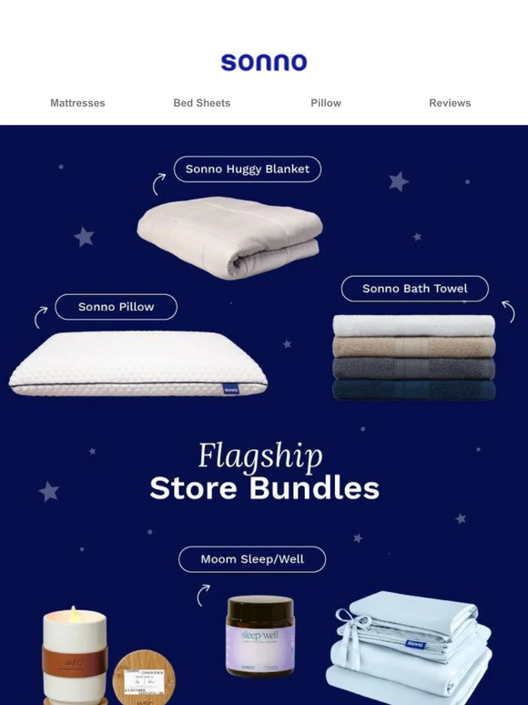 Flagship Store Special: Create Your Personal Sleep Retreat with Our Dreamy Bundle! 😴✨🌙