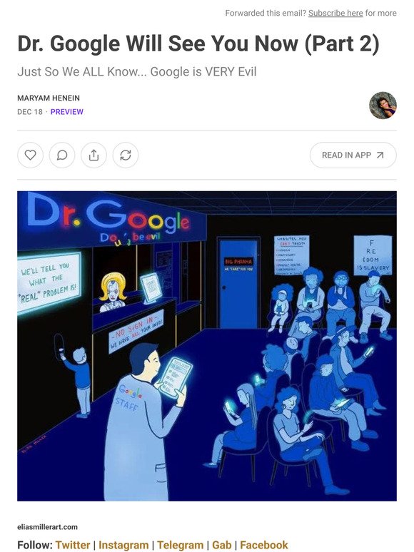 Dr. Google Will See You Now (Part 2)