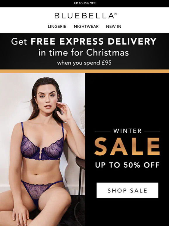 Bluebella launch Black Friday sale with up to 50% off lingerie