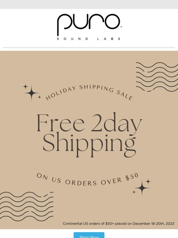 Free 2Day Shipping going on Now