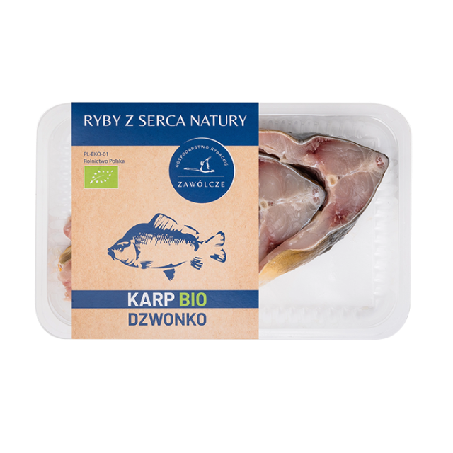 RYBY Z SERCA NATURY Świeży karp dzwonko BIO