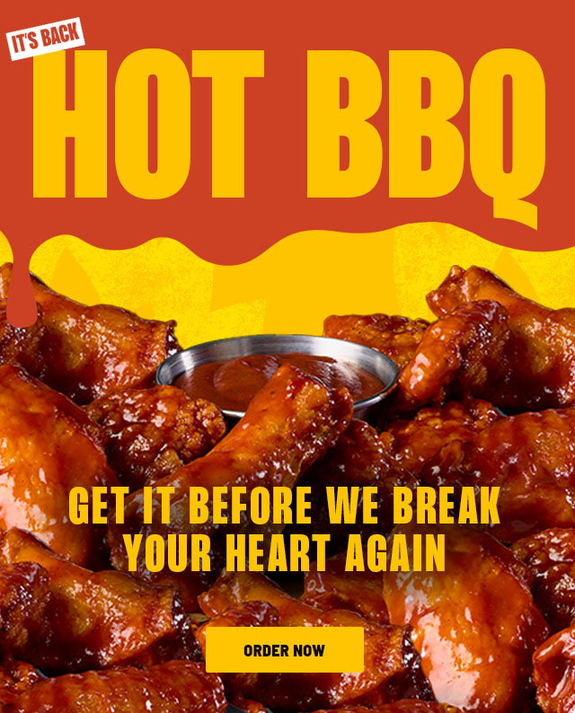 IT'S BACK HOT BBQ | ORDER NOW