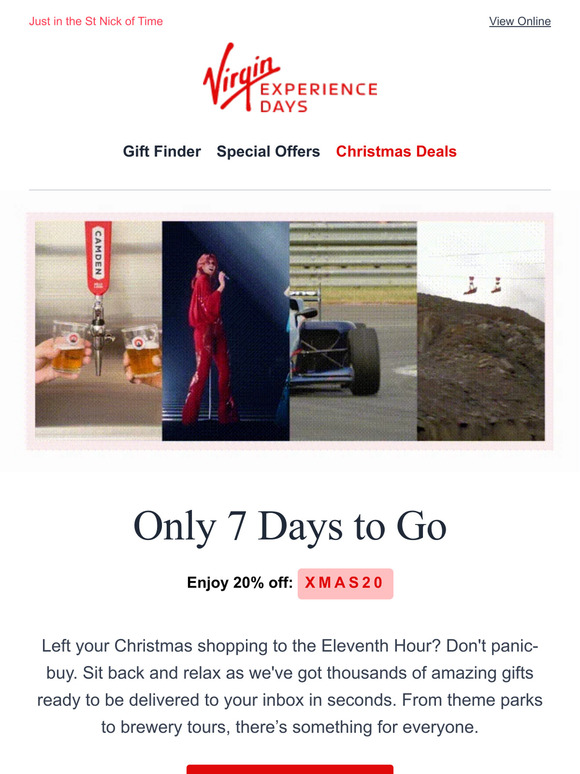 ⚡⏳ 20% Off Last Minute Gifts - Go, Go, Go!