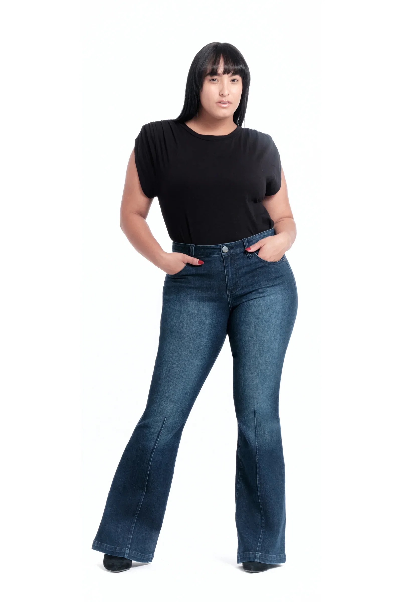 Image of Curvy Re:Denim Flare in Lyric