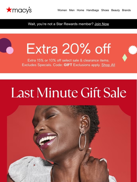 Macy's Labor Day Sale 60% Off + Extra 20% Of Clearance - Daily Deals &  Coupons