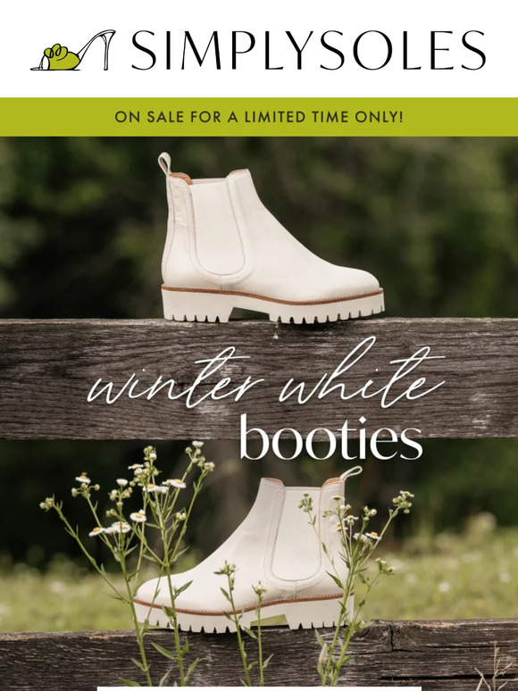 Simply Soles Winter white 🤍 Milled