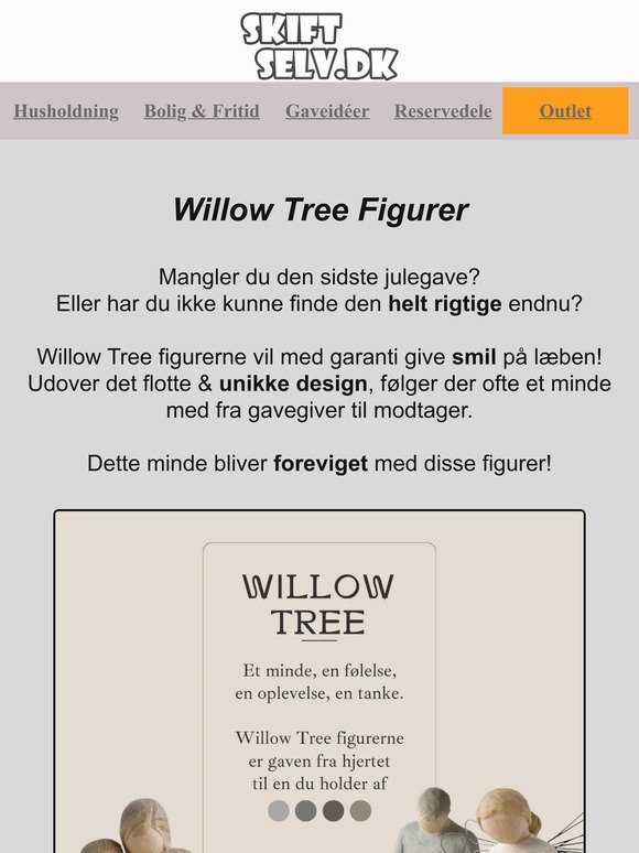 ❤ Gaven fra hjertet ❤ - Willow Tree